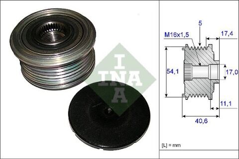 ALTERNATÖR KASNAĞI RULMANLI CLIO II-III-MODUS 1.5 DCİ 04 8200360480 Alternatör İçin