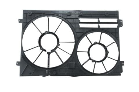 1K0121205Ad - Audı A3- 09/12; Radyatör Ve Klima Fan Davlumbazı Boş Gövde (Çiftli) (300W 363Mm)