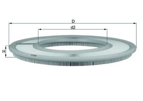 HAVA FILTRESI MERCEDES M102 W123 S123 W124 S124