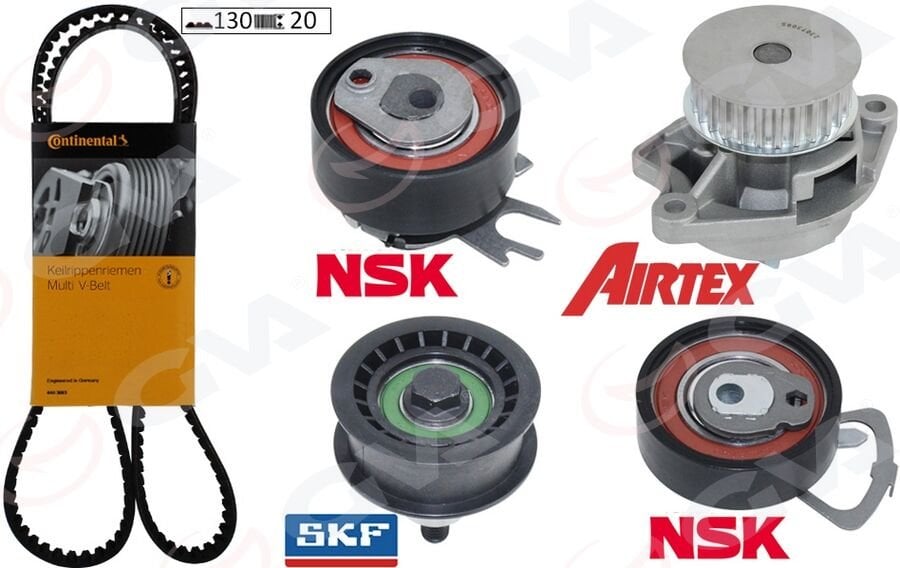 Devirdaimli Triger Seti 130X20 Polo-Cordoba-Fabıa 1.4 16V Bby-Bud-Bbz-Bky-Ahw-Ajv-Cggb