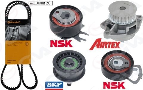 Devirdaimli Triger Seti 130X20 Polo-Cordoba-Fabıa 1.4 16V Bby-Bud-Bbz-Bky-Ahw-Ajv-Cggb