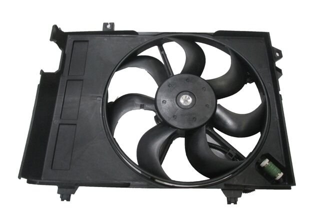 25380-1C160 - Hyundaı Getz- 03/05; Radyatör Fan Davlumbazı Komple Benzin/Dizel (7 Kanat) (Motorlu) (Oris)