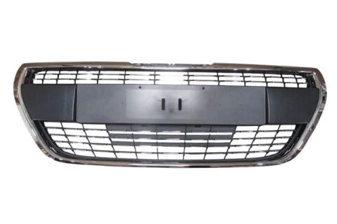 (yeni Ürün!!!)peugeot 208- 16/20; Ön Panjur Siyah (nikelaj Çerçeveli) Petekleri Nikelajlı (tw) - 1613485580-