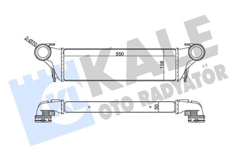 Turbo Radyatoru Bmw M57N X5 E53 03 06