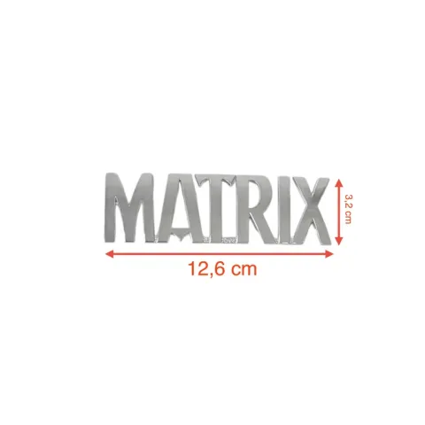 Hyundaı Yazı Matrix 01-06 Arka (Matrix Yazısı)
