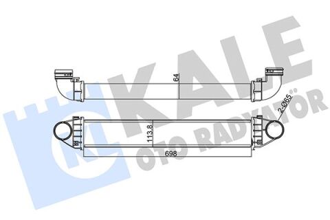 Turbosarj Radyatoru Mercedes W169 W245