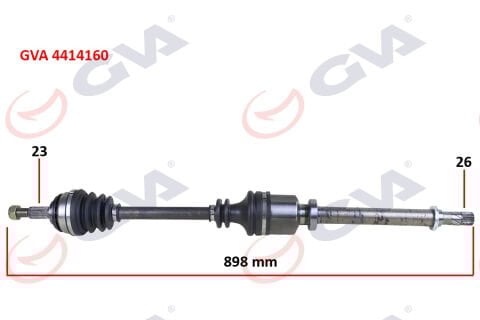 AKS ÖN SAĞ CLIO III-MODUS 1.4-1.6-1.5 DCI 05 LOGAN MCV 1.4-1.6-1.5DCİ 07