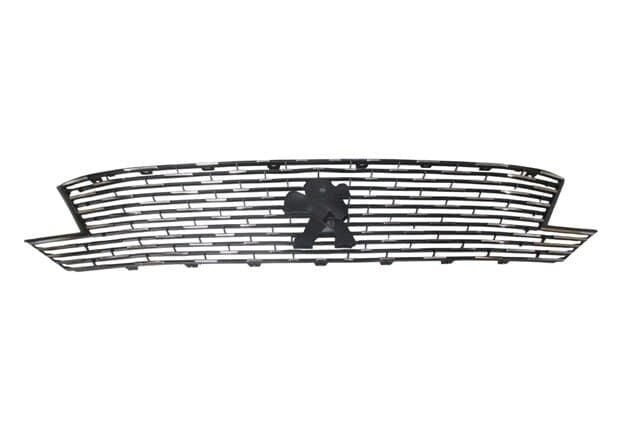 (yeni Ürün!!!)peugeot 3008- 21/24; Ön Panjur Dış Petekleri Siyah Nikelajlı (tw)