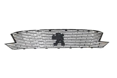 (yeni Ürün!!!)peugeot 3008- 21/24; Ön Panjur Dış Petekleri Siyah Nikelajlı (tw)