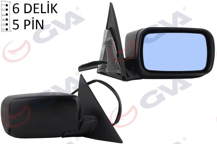 Dış Dikiz Aynası Sağ 3 E46 98 Elektrikli Isıtmalı Astarlı Asferik
