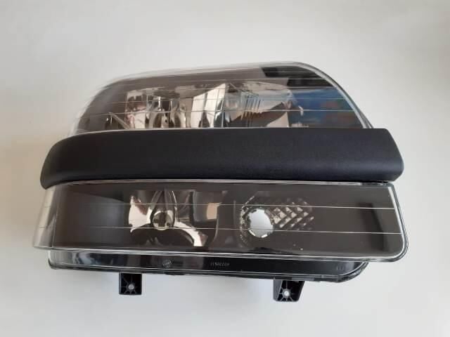 46807769 - Fıat Doblo- 01/05; Far Lambası Sağ Elektrikli/Motorsuz/Siyah 8Fişli (Siyah Bandlı)(H1/H7) (Ayfar)