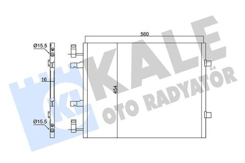 Klima Radyatörü Kondenser Trafıc Iı 01 Opel Vivaro 1.9 Dti 2.0 Cdti
