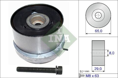 EKSANTRİK GERGİ RULMANI ASTRA G-ASTRA H-J-VECTRA C-INSIGNIA-MERIVA-ZAFIRA 1.6-1.6T-1.8 16V Z16XEP-XER-A16LET-XER-B16XER 55555653-55560082-5636451-563631