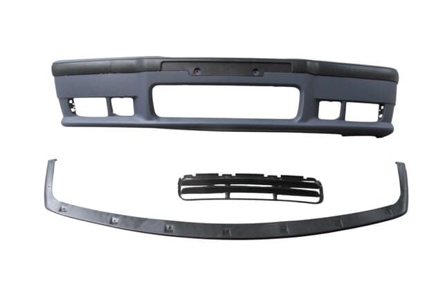 Bmw 3 Serı- E36- 91/98; Ön Tampon Astarlı (spoilerli/bandlı/panjurlu) (m-tech/m3) (3 Çıtalı Izgara) - A51112233839S2