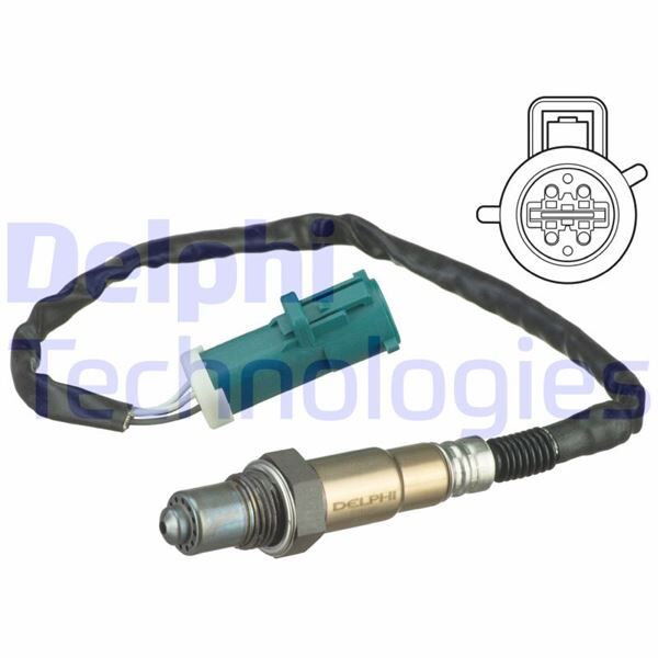 Oksijen Sensörü Focus Cmax 04 Focus Iı 05 Volvo C30 07-12 - S40 04 435Mm 0258006925