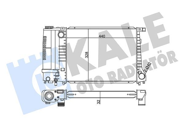 Motor Su Radyatoru Bmw E30 E36 M30 M43 M44 M52 M20 M50