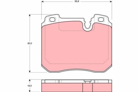 Ön Balata Bmw 7 E32 750 İ-İl V12 1987-1994