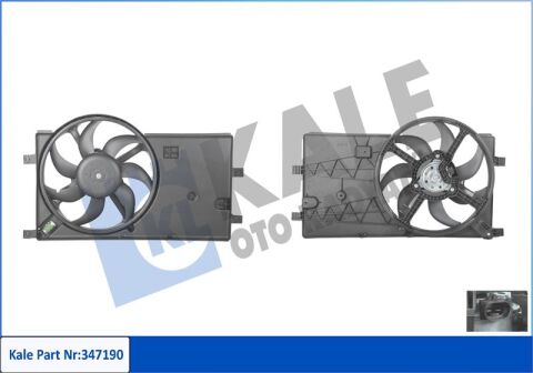 Fan Motoru Klimalı Peugeot Bıpper 08 Cıtroen Nemo 08 Fıat Fıorıno 08 1.3-1.4 Hdı