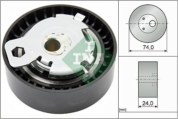 EKSANTRİK GERGİ RULMANI FIESTA 00- -FOCUS 98-04 -C-MAX 07- -TOURNEO CONNECT 02- -GALAXY 1.8TDCI