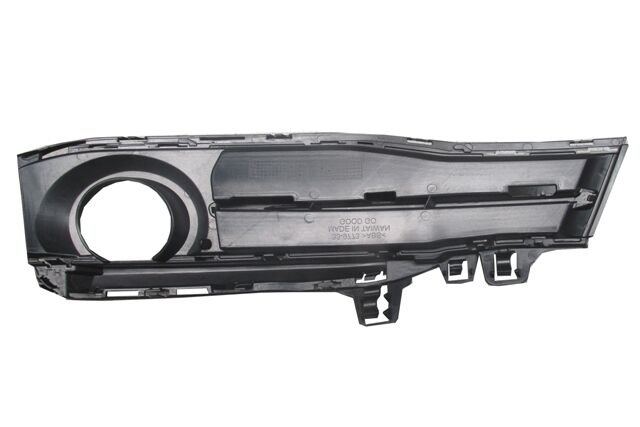 51117396886 - Bmw 3 Serı- F30- 15/18; Sis Lamba Kapağı Sağ Siyah (Sis Delikli/Nikelaj Çıtasız) (Tw)
