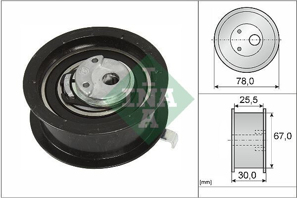 EKSANTRİK GERGİ RULMANI PASSAT-A4-A6-T4 1.9 TDI 1Z-AFN-AVG-ABL