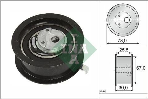 EKSANTRİK GERGİ RULMANI PASSAT-A4-A6-T4 1.9 TDI 1Z-AFN-AVG-ABL