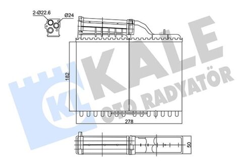 Kalorıfer Radyatoru Bmw E34 88 92