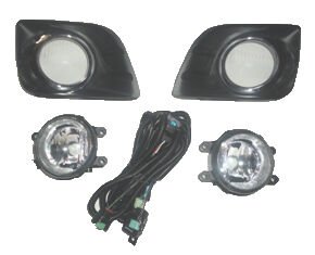 Toyota Landcruıser- Prado- 09/13; Sis Lambası Sağ/Sol Set 2Parça Sis Kapaklı/Tesisatlı (Famella)