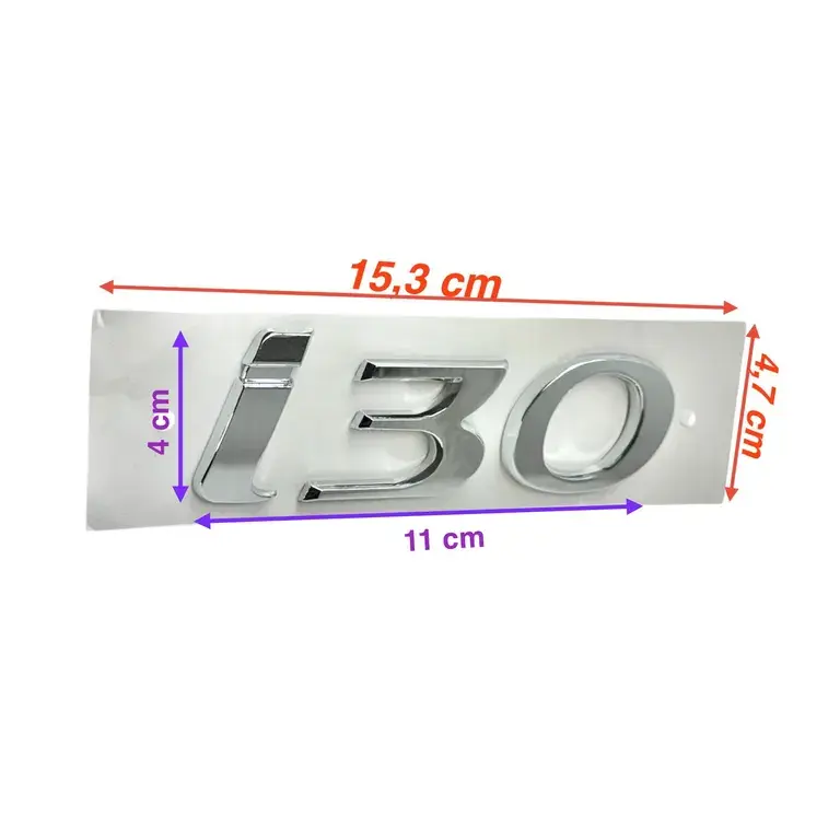 Hyundaı Bagaj Krom İ30 08-12 Arka (İ30 Yazısı)