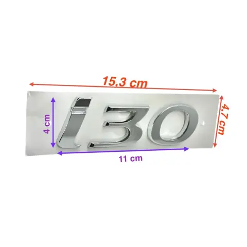 Hyundaı Bagaj Krom İ30 08-12 Arka (İ30 Yazısı)