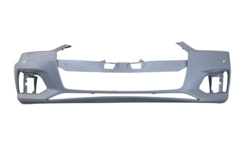 Audı A5- 17/19; Ön Tampon Astarlı Gri (sensör/far Yıkama Delikli/çeki Demiri Kapaklı)(tyg) - 8W6807065DGRU