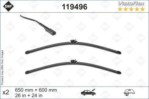 Sılecek Supurgesı Takımı 650Mm / 600Mm Mercedes Sprınter B907 B910 18 Swf