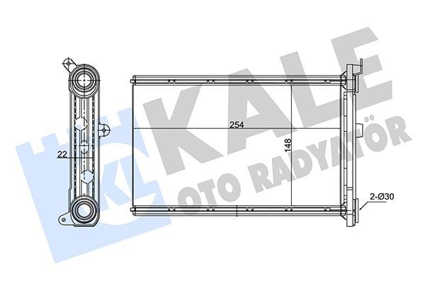 Kalorıfer Radyatoru Bmw E87 E90 F26 F25 E84 E92 E91 E81