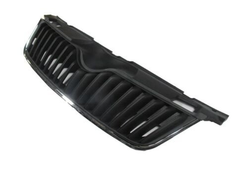 5J0853668 - Skoda Fabıa- 10/15; Ön Panjur Petekleri Siyah (Nikelaj Çıtalı) (Tw-Y)