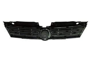 5C6853651Azll - Volkswagen Jetta- 6- 11/14; Ön Panjur Siyah Nikelaj Çıtalı (Tw)