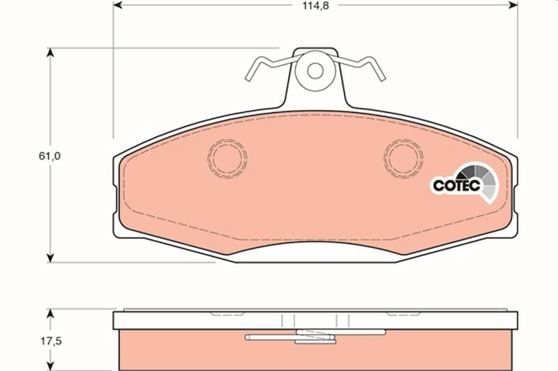 Ön Balata Favorit 91-97 Felıcıa 92-01 Caddy 1.6 1.9D 96-12.00