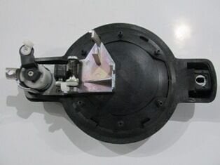 Fıat Doblo- 06/10; Orta Kapı Dış Açma Kolu Sol Siyah (hushan) - 735309962