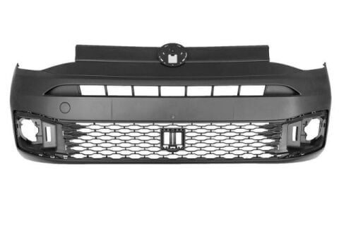 2K78072179B9 - Volkswagen Caddy- 21/24; Ön Tampon Panjurlu/Sis Delikli/Cargo Maxı Siyah (Italya)