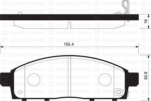 ÖN FREN BALATA MITSUBISHI L200 2.5L DI-D CR 4x2 4x4 KA4T KB4T 07-10