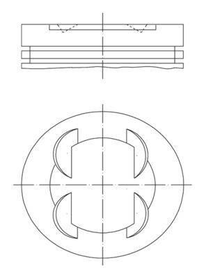 Piston Segman 0.50 Astra J-Corsa D-E Merıva B-Adam-Aveo 1.4 16V A/B14Xer-Xel-Xfl-Xej 73.90Mm