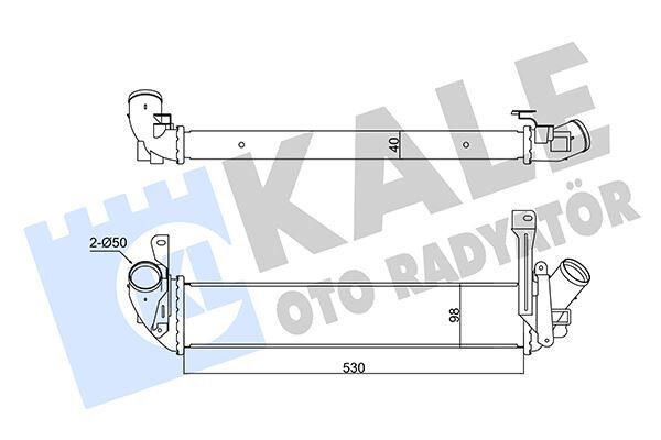 İntercooler Kangoo-Nıssan Kubıstar 1.5Dcı 98