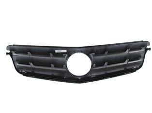 20488000239744 - Mercedes C Class- W204- 07/11; Ön Panjur Gümüş Gri (Nikelaj Kaplamalı) (Tyg)