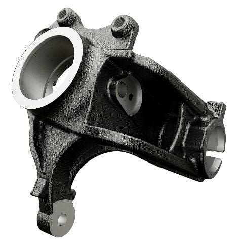 Peugeot 207- 06/12; Ön Aks Taşıyıcı Sol (47 Mm) - 3646.91