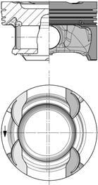 PISTON SEGMAN STD 83.00mm MERCEDES M270.910 W176 W246 C117 X156