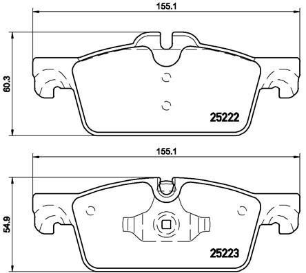 Ön Fren Balatası Peugeot P508 10 18 1.6 Vtı 1.6 Thp 1.6Hdı 2.0Hdı 2.2Hdı 283Mm Cap