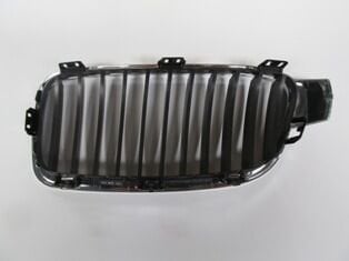 51137255412 - Bmw 3 Serı- F30- 12/14; Ön Panjur Sağ Nikelajlı İç Petekleri Siyah (Standart) (Tyg)