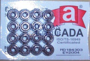 Mıtsubıshı Carısma- 97/00; Supap Lastiği Set 16 Adet (ev2004)(4g92) 1.6cc (cada) - MD184303