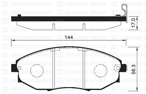 ÖN FREN BALATA CHEVROLET EPICA 2.0L 2.5L 06-
