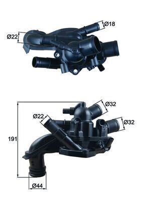 TERMOSTAT MINI N16 N18 R55 R56 R57 R58 R60 R61