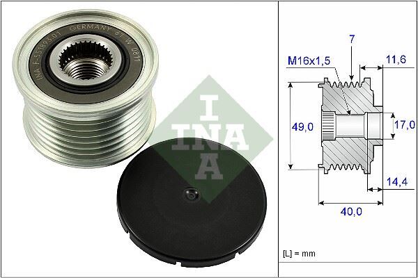 ALTERNATOR RULMANI BMW E70 06 10